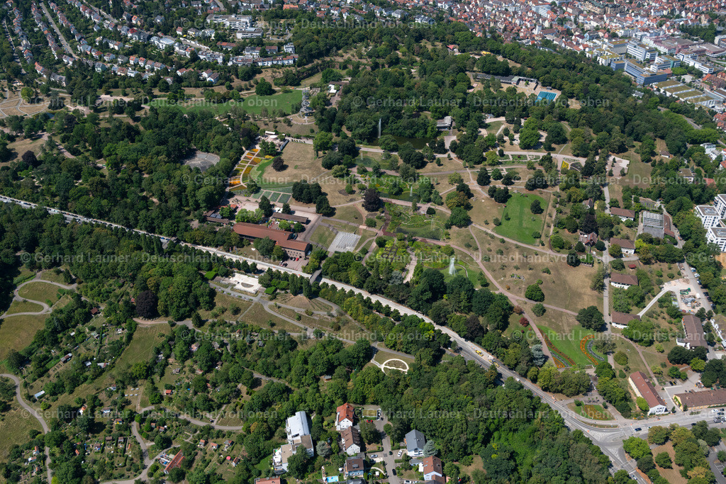 4034742 | STUTTGART 22.07.2020 Parkanlage Höhenpark Killesberg in Stuttgart im Bundesland Baden-Württemberg, Deutschland. // Park of Hoehenpark Killesberg in Stuttgart in the state Baden-Wuerttemberg, Germany. Foto: Gerhard Launer