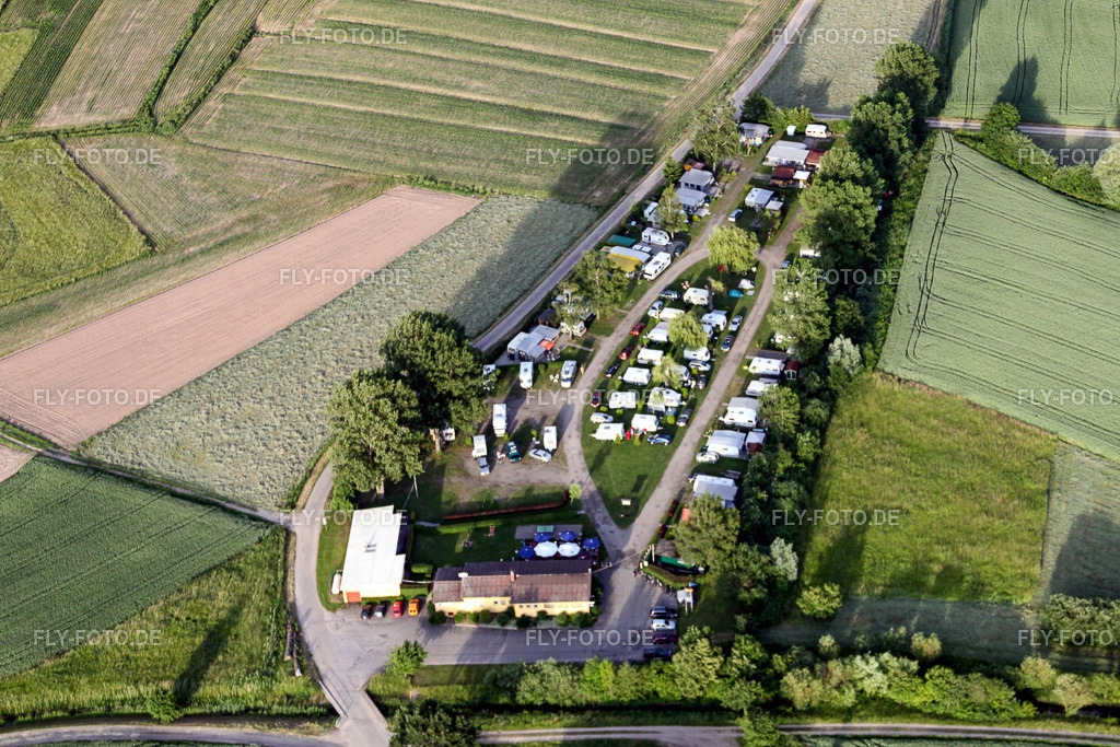 Eurocamping Sand Ilse Wolff | Luftbild: Eurocamping Sand Ilse Wolff im Ortsteil Sand in Willstätt im Bundesland Baden-Württemberg in Deutschland. Foto: IMG_18935.jpg vom 03.06.2009 durch Werner Riehm/FLY-FOTO.de - Realisiert mit Pictrs.com