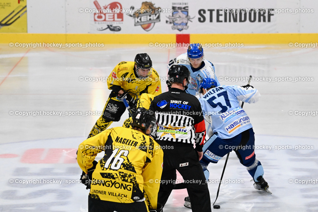 ESC Steindorf vs. EC Spittal Hornets 3.12.2022 | #57 Wilfan Franz, #8 Komar Luca