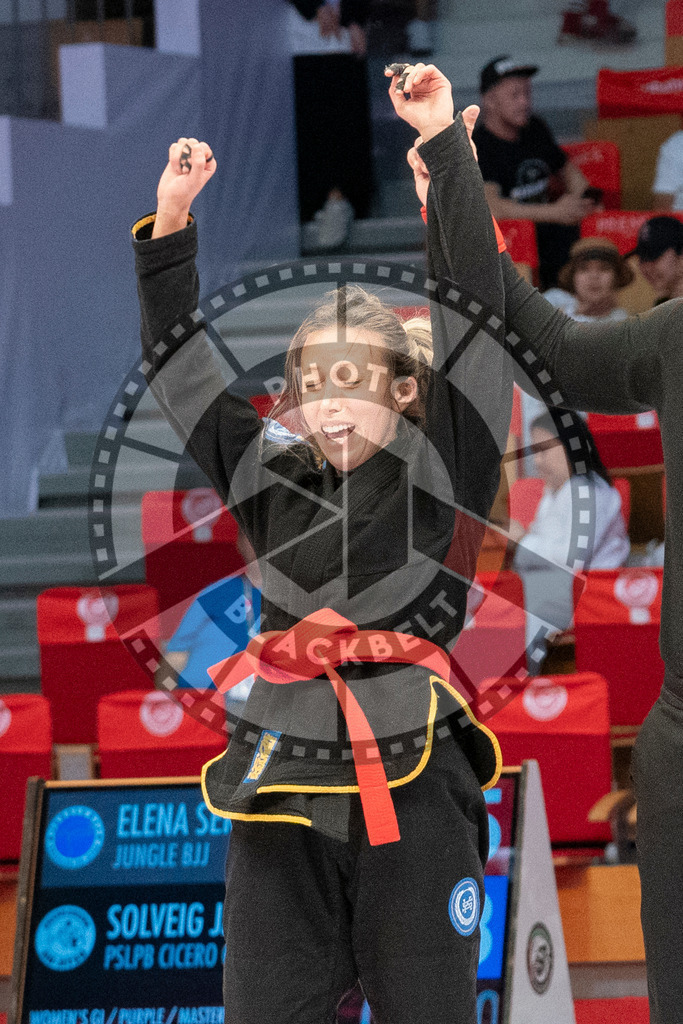 20231106PBB2389 | Fighters compete during the AJP World Master Championship in the Mubadala Arena in Abu Dhabi, Arab United Emirates, on November 6, 2023.