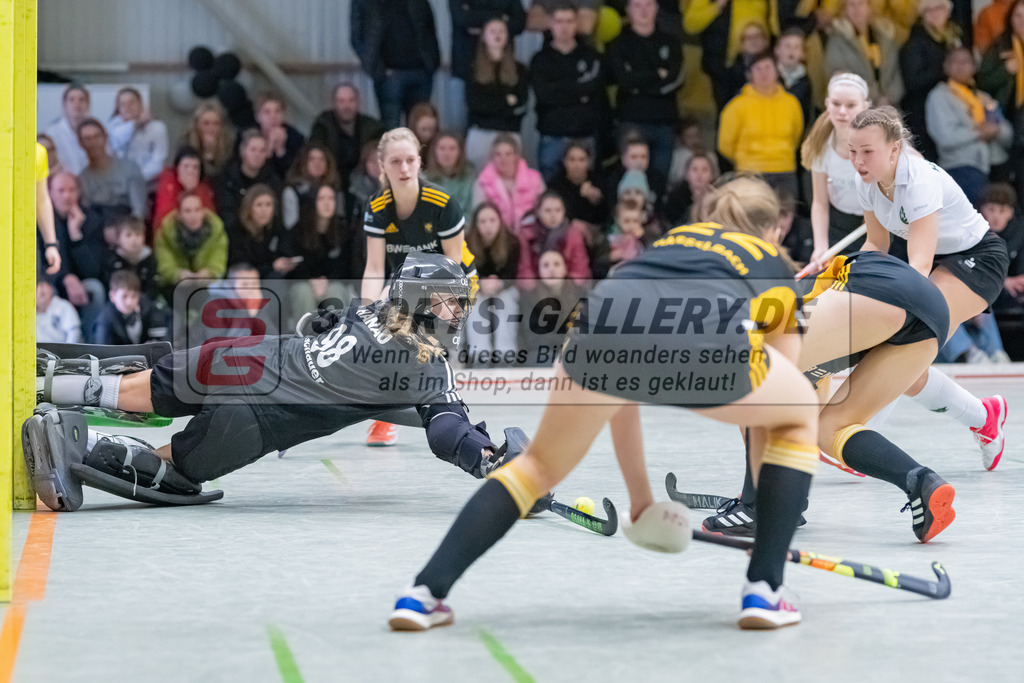 HK_20230226_105291 | Deutsche Meisterschaft WU16 Finale / Ehrungen Harvestehuder THC - 1. Hanauer THC am 26.2.2023 DSC 99, Düsseldorf ,