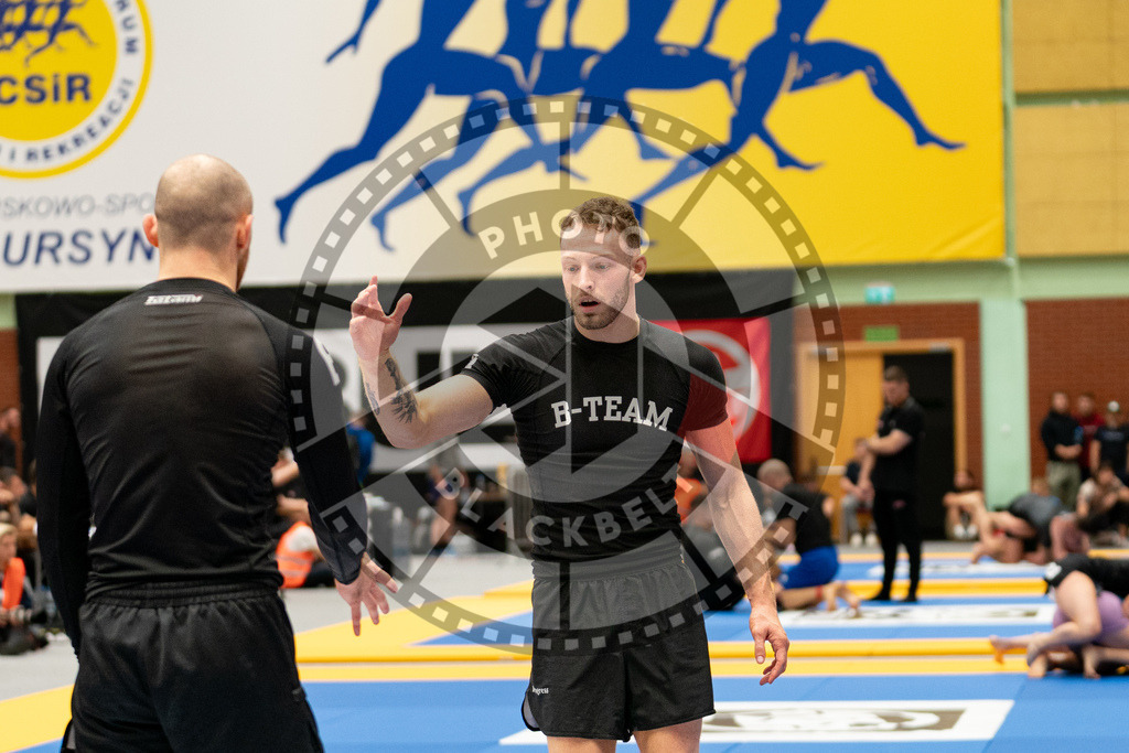 20230916PBB3802 | Fighters compete during the grappling tournement ADCC Trials (European, Middle East and African Championship) in Warsaw, Poland, on September 16, 2023.