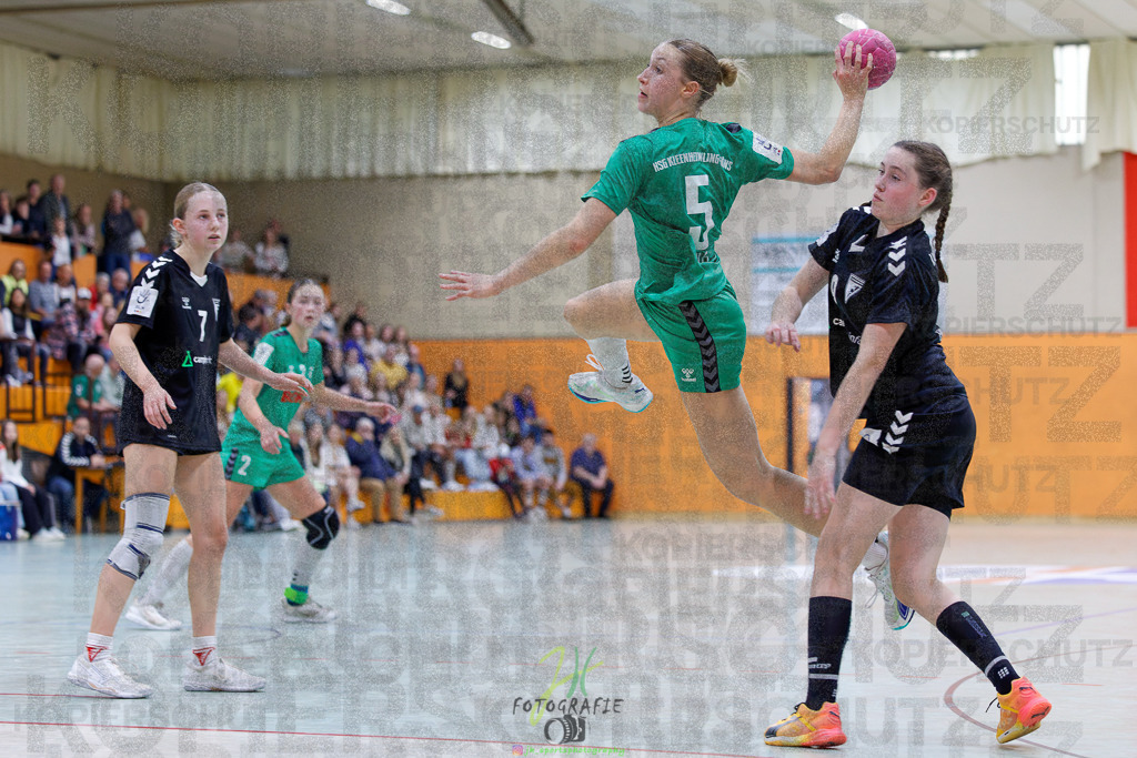 2024-10-19_137 | Jugendbundesliga B-Jugend weiblich; HSG Kleenheim/Langgöns - Longericher SC am 19.10.2024 in Oberkleen (Weidig-Halle) - Realisiert mit Pictrs.com