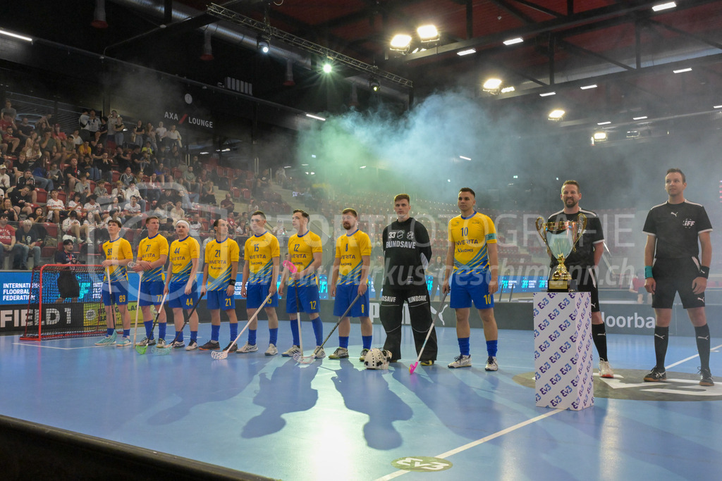 Men's 3v3 WFC 2025 - Championship Final - Switzerland v Ukraine | Team Ukraine, during Men's 3v3 WFC 2025 - Championship Final, Switzerland: 03.05.2025, Winterthur, AXA ArenaEvent page: <a href="https://www.u19wfc2025.ch/">www.u19wfc2025.ch</a>Credit: Markus Aeschimann, <a href="https://markus-aeschimann.ch">markus-aeschimann.ch</a>Instagram: <a href="https://instagram.com/sportfotografie.aeschimann">@sportfotografie.aeschimann</a> - Realisiert mit Pictrs.com
