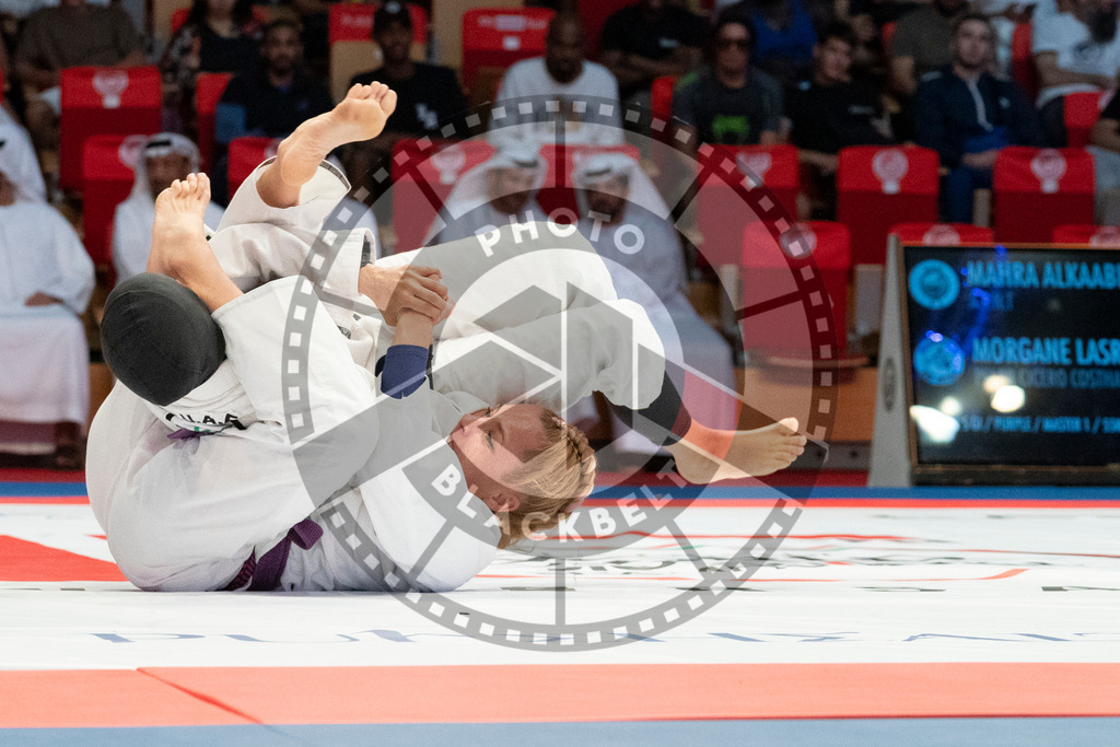 20231106PBB2730 | Fighters compete during the AJP World Master Championship in the Mubadala Arena in Abu Dhabi, Arab United Emirates, on November 6, 2023.
