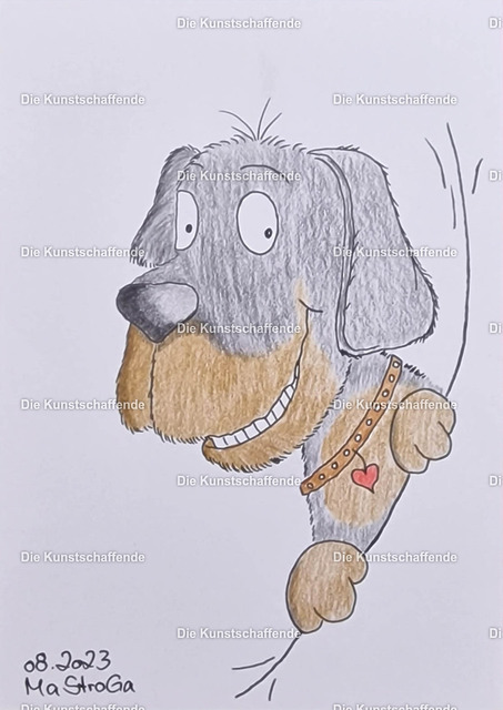 The ArtCreator-125557 | Kunstdruck von handgemalter Postkarte. | Art print from hand painted postcard. - Realisiert mit Pictrs.com