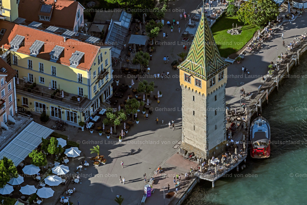 4032742 | LINDAU (BODENSEE) 12.06.2020 Tourismus- Attraktion und Sehenswürdigkeit " Mangturm " in Lindau (Bodensee) am Bodensee im Bundesland Bayern, Deutschland. Weiterführende Informationen bei: Lindau Tourismus und Kongress GmbH. // Tourist attraction and sightseeing " Mangturm " in Lindau (Bodensee) at Bodensee in the state Bavaria, Germany. Further information at: Lindau Tourismus und Kongress GmbH. Foto: Gerhard Launer
