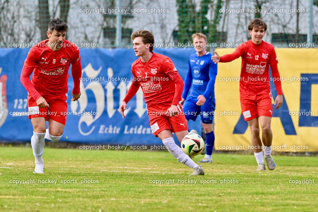 KAC 1909 vs. Union Matrei | #9 Mihret Topcagic KAC 1909, #2 Tim Tassotti KAC 1909, #12 Noa Mosser KAC 1909, KAC 1909 vs. Union Matrei, KAC 1909 vs. Union Matrei am 21.03.2026 in Klagenfurt (Sportplatz KAC), Austria, (Photo by Bernd Stefan)