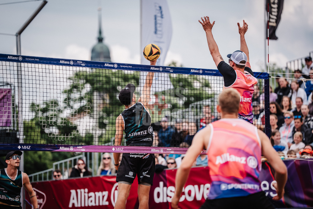 Beachvolleyball | Männer | Allianz German Beach Tour 2025 | Tourstop Hamburg | 01.06.2025 | sportfotografie mit justus stegemann