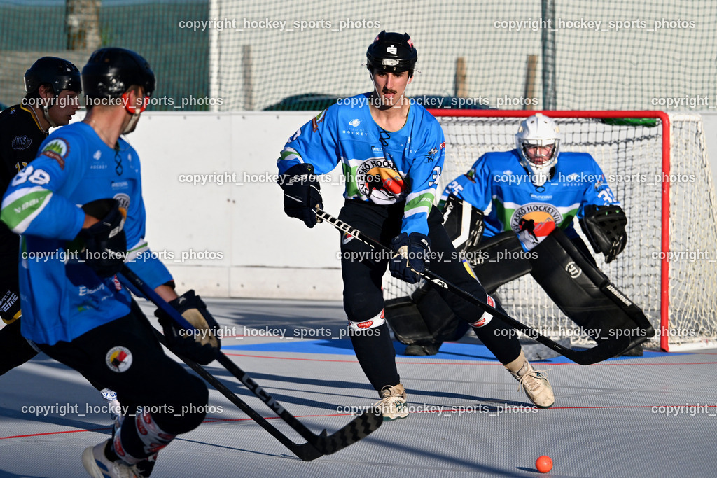 VAS Ballhockey Villach vs. ASKÖ Villach Ballhockey | #3 Fertschai Matthias SV ASKÖ Ballhockey, #35 Lepuschitz Leo SV ASKÖ Ballhockey, VAS Ballhockey Villach vs. ASKÖ Villach Ballhockey , VAS Ballhockey Villach vs. ASKÖ Villach Ballhockey  am 13.05.2026 in Villach (Alpen Arena ), Austria, (Photo by Bernd Stefan)