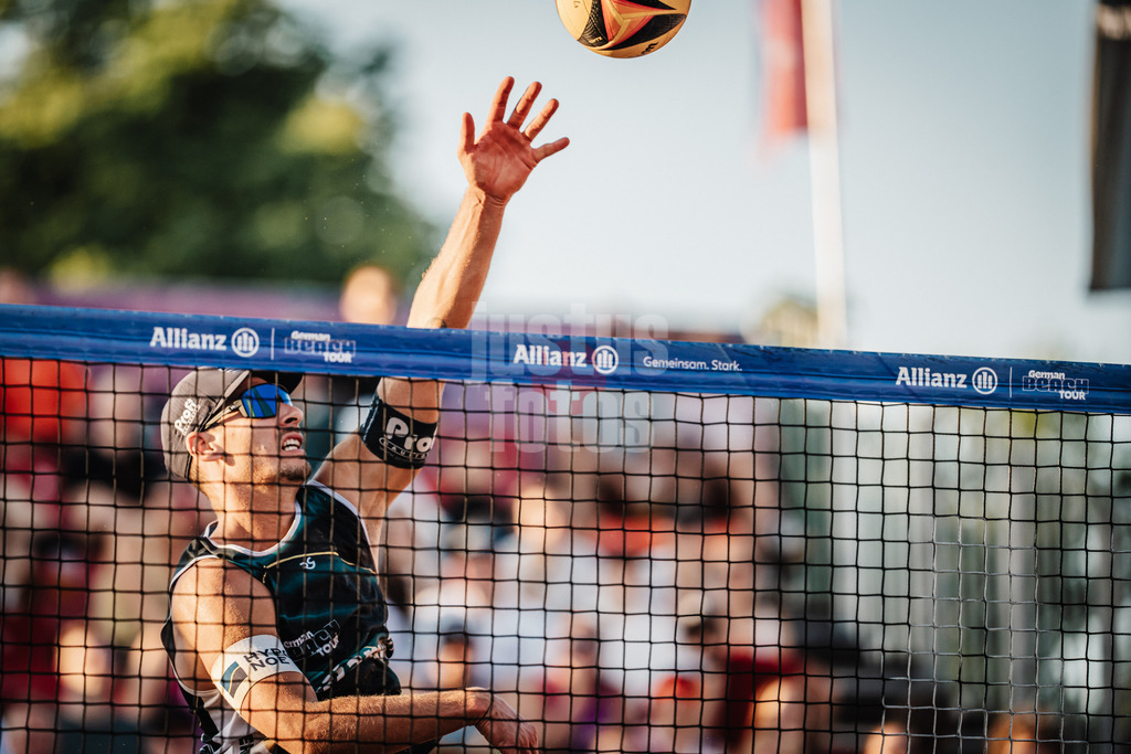 Beachvolleyball | Männer | Allianz German Beach Tour 2025 | Tourstop München | 04.07.2025 | Mathias Seiser