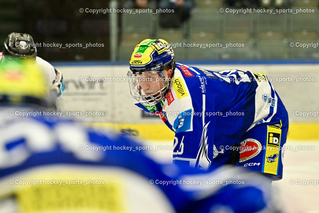 EC IDM WÄRMEPUMPEN VSV vs. Steinbach Black Wings Linz | #26 Guus van Nes EC VSV, EC IDM WÄRMEPUMPEN VSV vs. Steinbach Black Wings Linz, EC IDM WÄRMEPUMPEN VSV vs. Steinbach Black Wings Linz am 04.03.2026 in Villach (Stadthalle Villach), Austria, (Photo by Bernd Stefan)