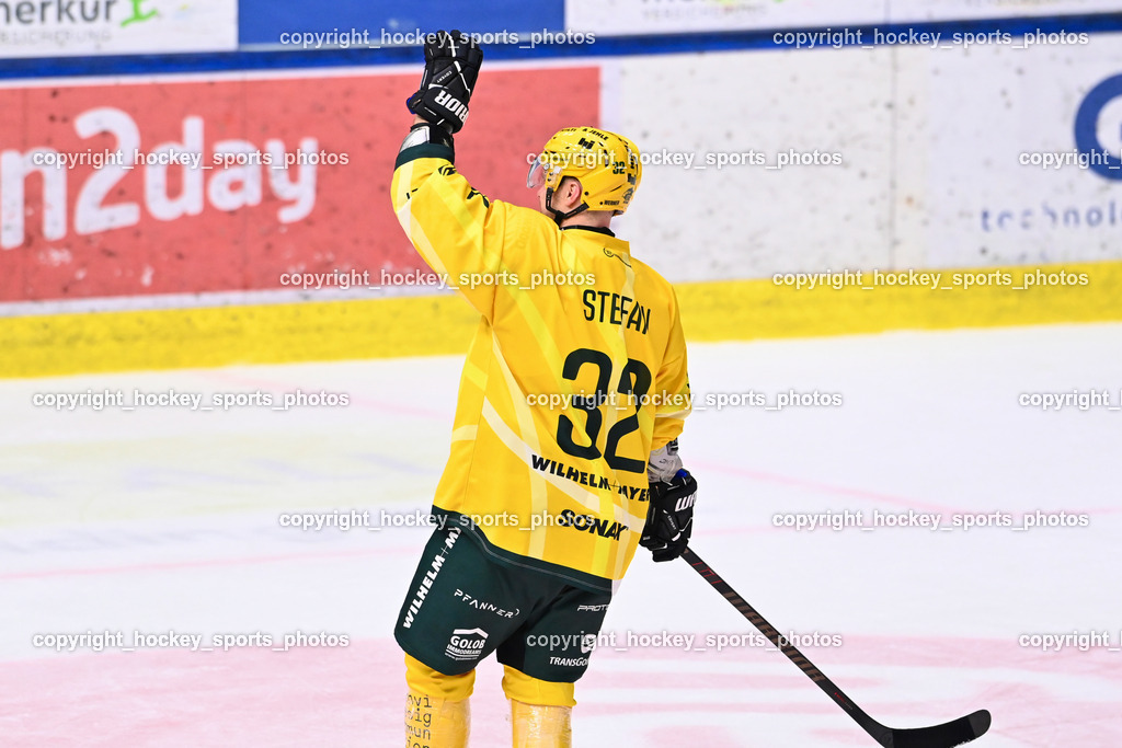 ATSE Graz vs. EHC Lustenau | #32 Stefan Daniel EHC Lustenau, ATSE Graz vs. EHC Lustenau, ATSE Graz vs. EHC Lustenau am 14.02.2026 in Graz (Merkur Eishalle ), Austria, (Photo by Bernd Stefan)