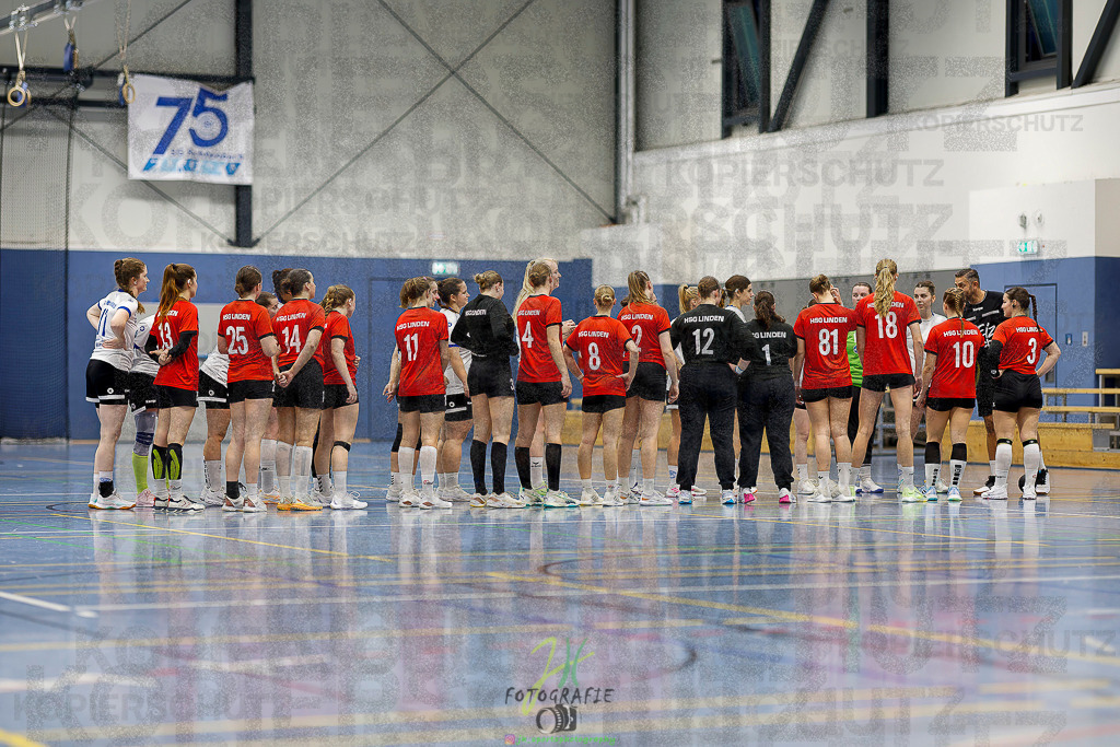 Frauen 2. Bezirksklasse; SG Rechtenbach - HSG Linden II | Frauen 2. Bezirksklasse; SG Rechtenbach - HSG Linden II am 16.11.2025 in Rechtenbach (Sporthalle Rechtenbach)Photo © 2025 - Jörg Heinrich - Realisiert mit Pictrs.com