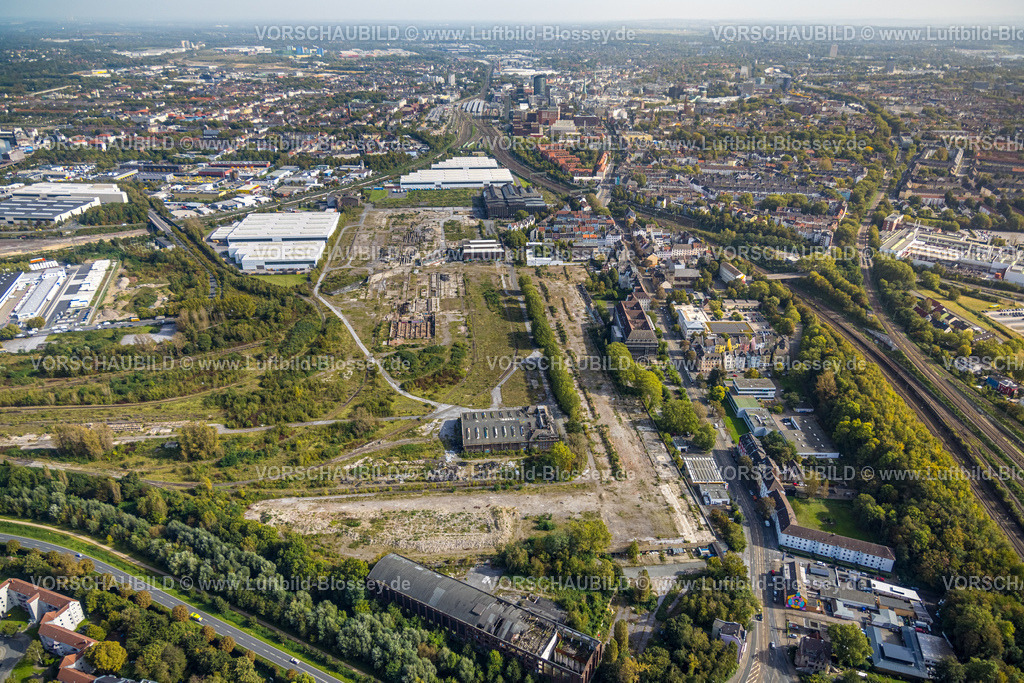 Dortmund231000648 | Luftbild, Baustelle Union Gelände, Dorstfelder Brücke, Dortmund, Ruhrgebiet, Nordrhein-Westfalen, Deutschland