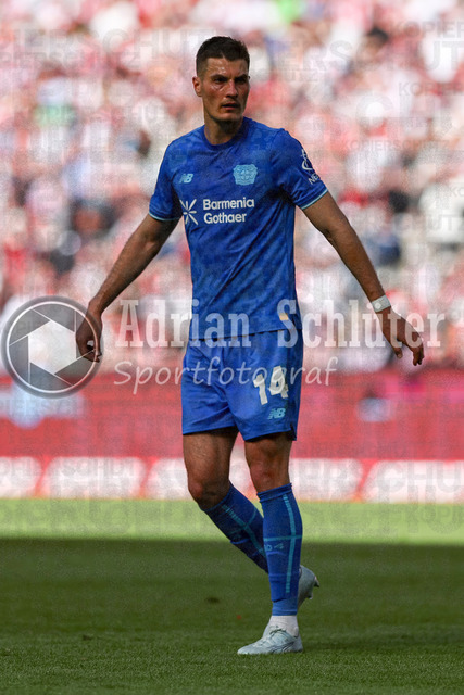 25.04.2026, GER, Fussball, Herren, 1. BL, Saison 2025/2026, 1. FC Köln - Bayer 04 Leverkusen | Patrick Schick (Bayer 04 Leverkusen) schaut 