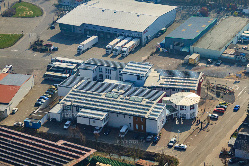 Luftbild: REHA med Gesundheitspark GmbH - Abteilung Orthopädie & Neurologie in Herxheim bei Landau im Bundesland Rheinland-Pfalz in Deutschland. Foto: IMG_37642.jpg vom 05.03.2011 durch Werner Riehm/FLY-FOTO.deReha Med Gesundheitspark