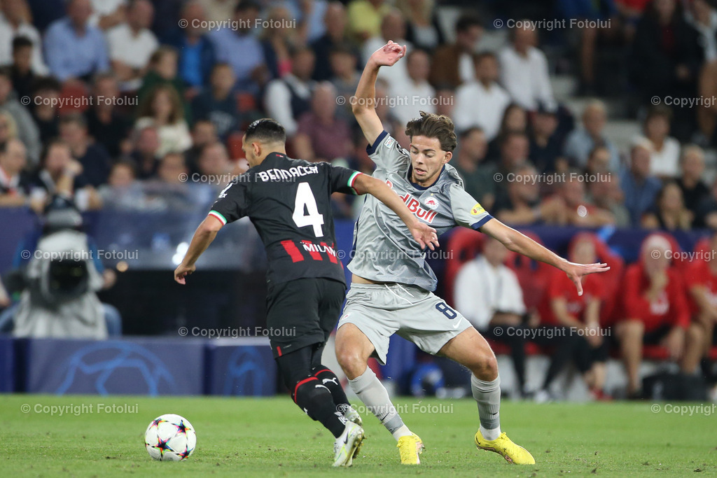 A_LUI_20220906_0023 | SPORT FUSSBALL CHAMPIONS LEAGUE FC RED BULL SALZBURG VS AC MILAN


IM BILD: Ismaël Bennacer ( AC Mailand ),


FOTO:FOTOLUI/UW