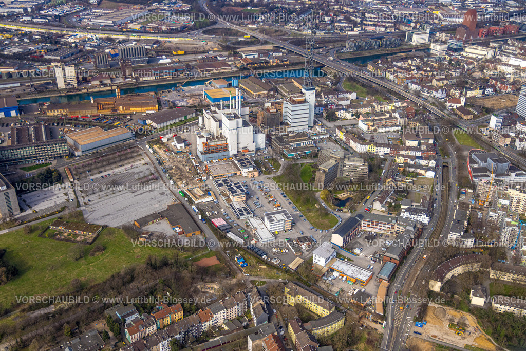 Duisburg240303763 | Luftbild, Stadtwerke Duisburg am Außenhafen, Dellviertel, Duisburg, Ruhrgebiet, Nordrhein-Westfalen, Deutschland, Duisburg-S