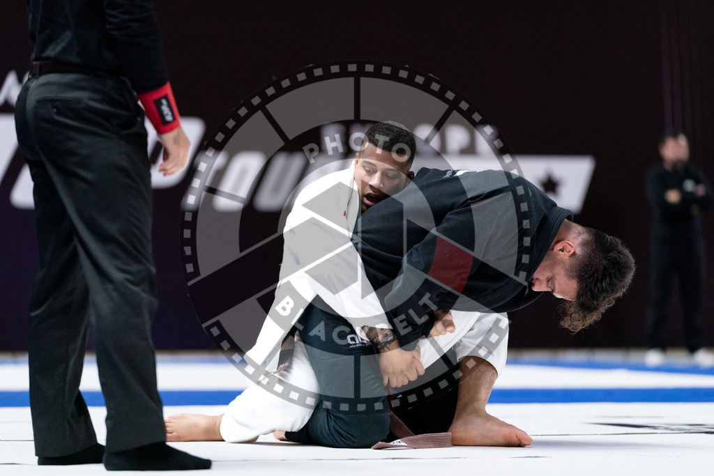 20241012PBB5449 | Athletes compete during the AJP Tour Europe Continental Jiu-Jitsu Professional Championship on October 12, 2024 in Almere near Amsterdam, Netherlands. © Chiara Dazi / photoblackbelt