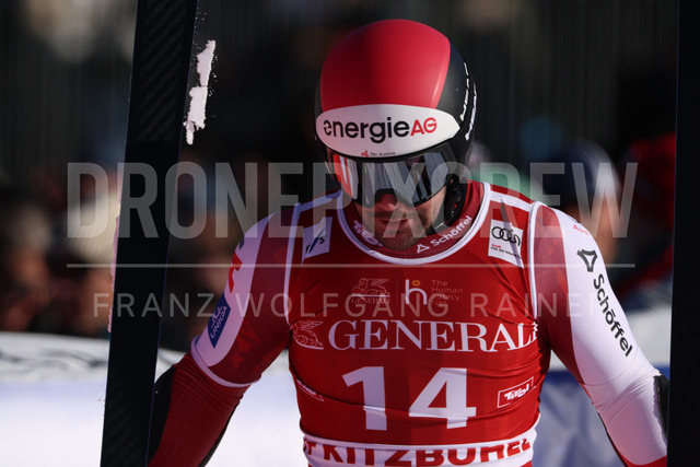 Audi FIS Ski World Cup: Men’s Slalom – Hahnenkamm Race, Kitzbuehel | Kitzbuehel, Austria, 25.Jan.26 - Alpine Skiing - FIS World Cup, Hahnenkamm Race, Slalom, men. The image shows KRIECHMAYR Vincent (AUT, Head).