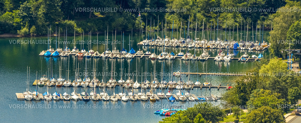Sundern240708431 | Luftbild, Segelboote am Sorpesee, Hafen und Anlegestelle Am Sorpedamm, Stemel, Sundern, Sauerland, Nordrhein-Westfalen, Deutschland