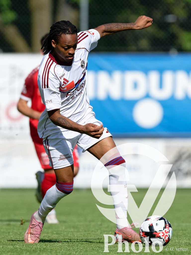 Lancy FC  v Servette FC M-21  - 1ere ligue Classic  | Geneva, Switzerland - April 25 : during the 1ere ligue Classic  match between Lancy FC  and Servette FC M-21  at Stade de Marignac on April 25 , 2026 in Geneva, Switzerland.