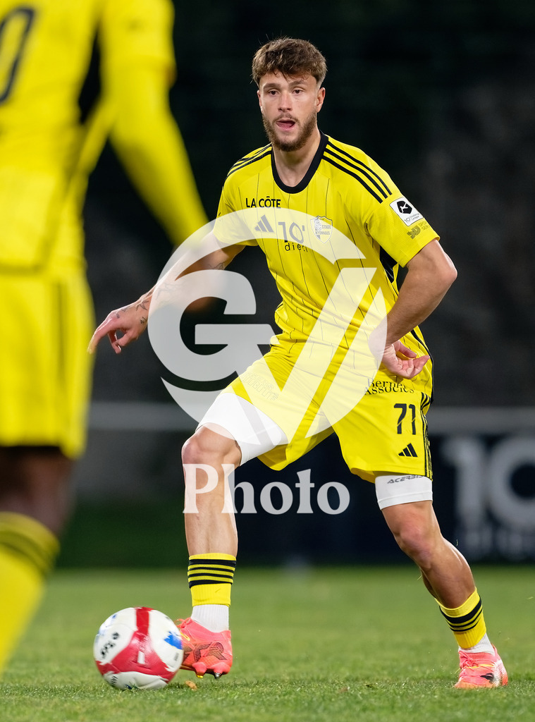 dieci Challenge League - FC Stade Nyonnais v FC Vaduz |  during the dieci Challenge League match between FC Stade Nyonnais and FC Vaduz at Centre sportif de Colovray in Nyon, Switzerland