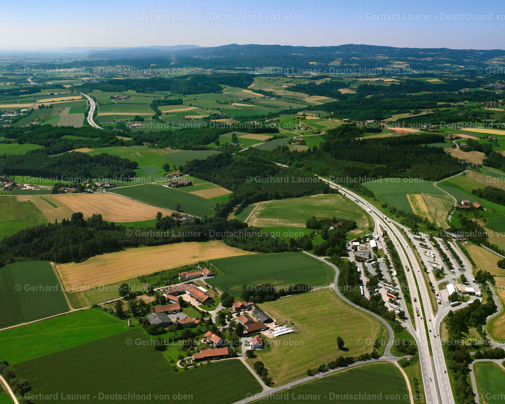 2518038 | Tankstelle Bayer. Wald an der A3 bei Sollach, Hunderdorf