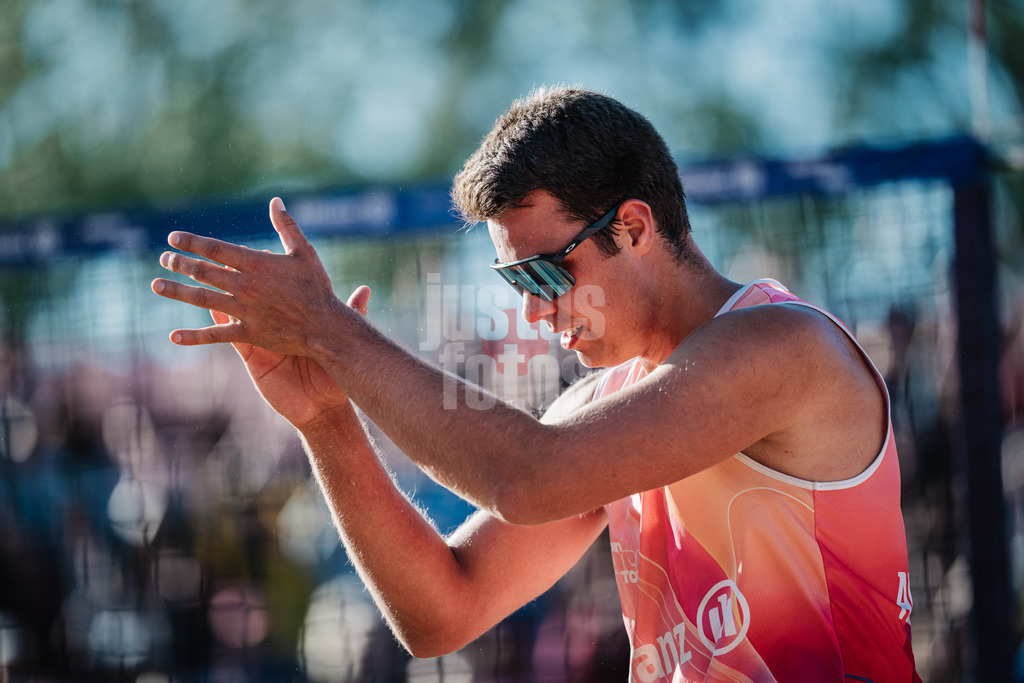 Beachvolleyball | Männer | Allianz German Beach Tour 2025 | Tourstop Berlin | 23.08.2025 | Jonas Kaminski