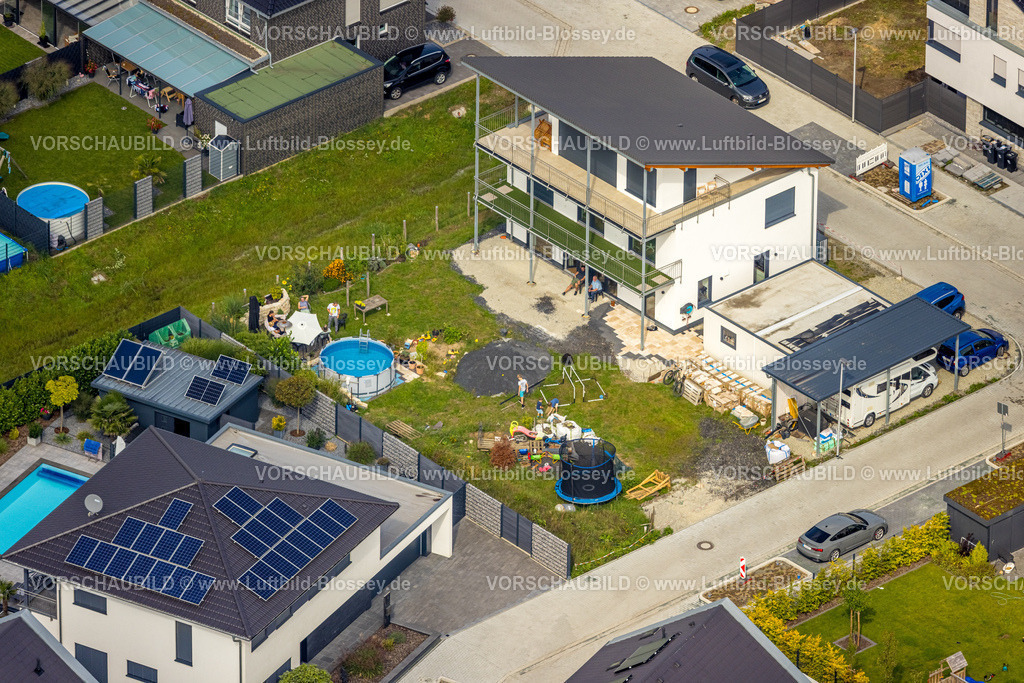 Hamm230900338 | Luftbild, Wohnhaus Ida-Goldstein-Straße im Wohngebiet Auf dem Beisenkamp, Mitte, Hamm, Ruhrgebiet, Nordrhein-Westfalen, Deutschland