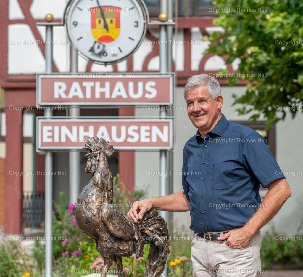 DSC_9748 | Helmut Glanzner ist Bürgermeister der Riedgemeinde Einhausen im Kreis Bergstraße in Hessen, 
