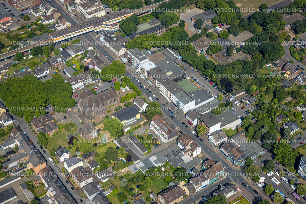 Duisburg220701219 | Luftbild, Kath. Kirche St. Judas Thaddäus, Münchener Straße, Buchholz, Duisburg, Ruhrgebiet, Nordrhein-Westfalen, Deutschland