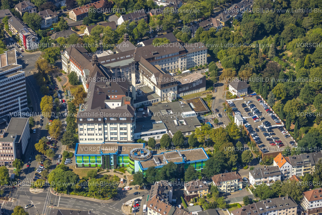Essen220807065 | Luftbild, Elisabeth-Krankenhaus Essen, Huttrop, Essen, Ruhrgebiet, Nordrhein-Westfalen, Deutschland