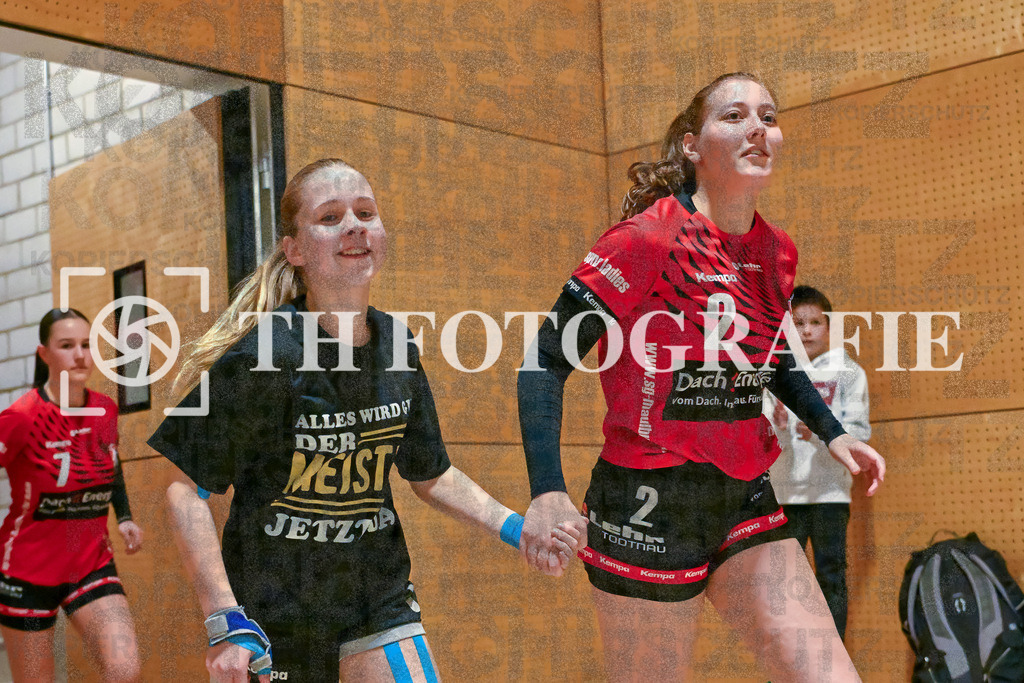 GER, SG Maulburg/Steinen - TuS Helmlingen, Frauen-Handball, Oberliga Suedbaden, 19. Spieltag, Saison 2024/2025, 23.03.2025 | Miriam Wolpensinger (SG Maulburg/Steinen, #02)GER, SG Maulburg/Steinen - TuS Helmlingen, Frauen-Handball, Oberliga Suedbaden, 19. Spieltag, Saison 2024/2025, 23.03.2025Foto: TH Fotografie/Thomas Hess