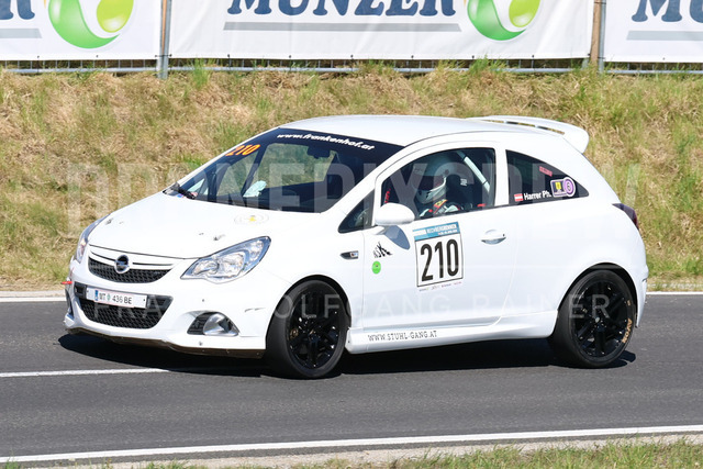 FIA European Hill Climb Championship – Rechberg 2026    | FIA European Hill Climb Championship at Rechberg, held from 24 to 26 April 2026 near Tulwitz, Styria, Austria. The image shows Philipp HARRER (AUT) Opel Corsa OPC.     