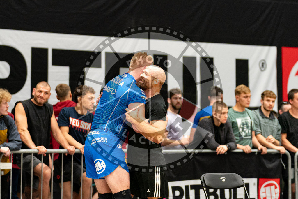20230916PBB5561 | Fighters compete during the grappling tournement ADCC Trials (European, Middle East and African Championship) in Warsaw, Poland, on September 16, 2023.
