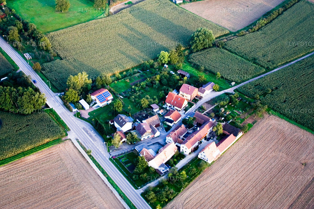 Luftbild: Welschhof in Freckenfeld im Bundesland Rheinland-Pfalz in Deutschland. Foto: IMG_4207.jpg vom 29.09.2006 durch Werner Riehm/FLY-FOTO.de
