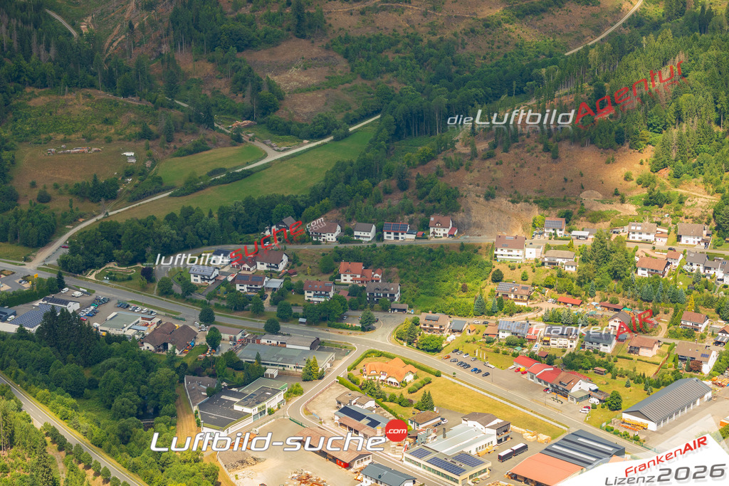Luftaufnahme von  Wallenfels - Die Luftaufnahme wurde 2025 vom UL-Flugzeug heraus erstellt ( keine Drohne ) - Hochauflösende Luftaufnahme - für professionelle Ausdrucke geeignet. Die Geschenkidee !Mit Lizenz und Bildrechte bestellbar