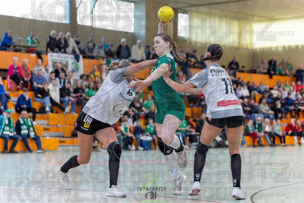 Jugendbundesliga wJA, Pokalrunde, HSG Kleenheim/Langgöns - Frisch Auf Göppingen | Jugendbundesliga wJA, Pokalrunde, HSG Kleenheim/Langgöns - Frisch Auf Göppingen am 28.02.2026 in Oberkleen (Weidig-Halle)Photo © 2026 - Jörg Heinrich - Realisiert mit Pictrs.com