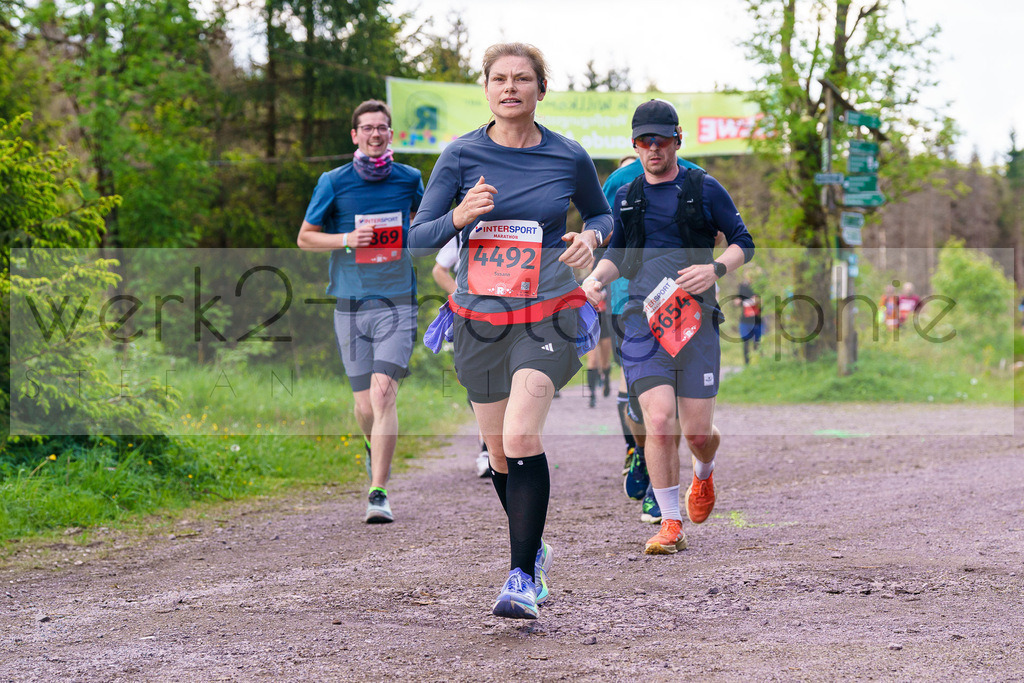 Rennsteiglauf Marathon 2025 | Marathon von Neuhaus/Rwg. nach Schmiedefeld/Rstg. am 17. Mai 2025