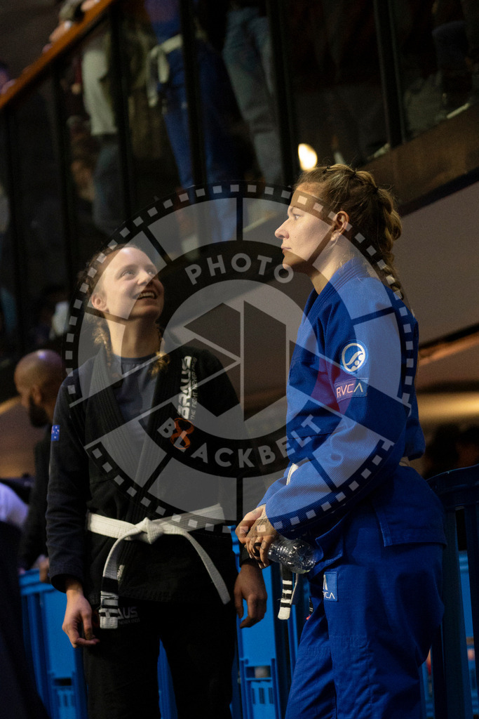 20240119PBB1318 | Fighters compete during the IBJJF European Championship in Paris, France, on January 19, 2024.