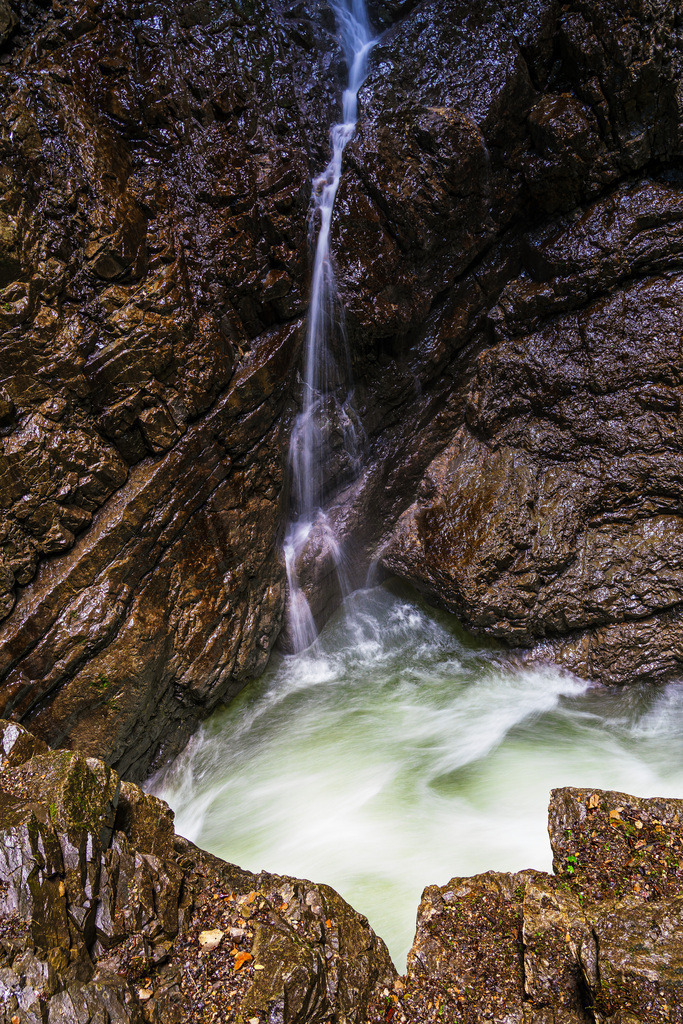 Die Breitachklamm in Tiefenbach bei Oberstdorf im Allgäu | Die Breitachklamm in Tiefenbach bei Oberstdorf im Allgäu.