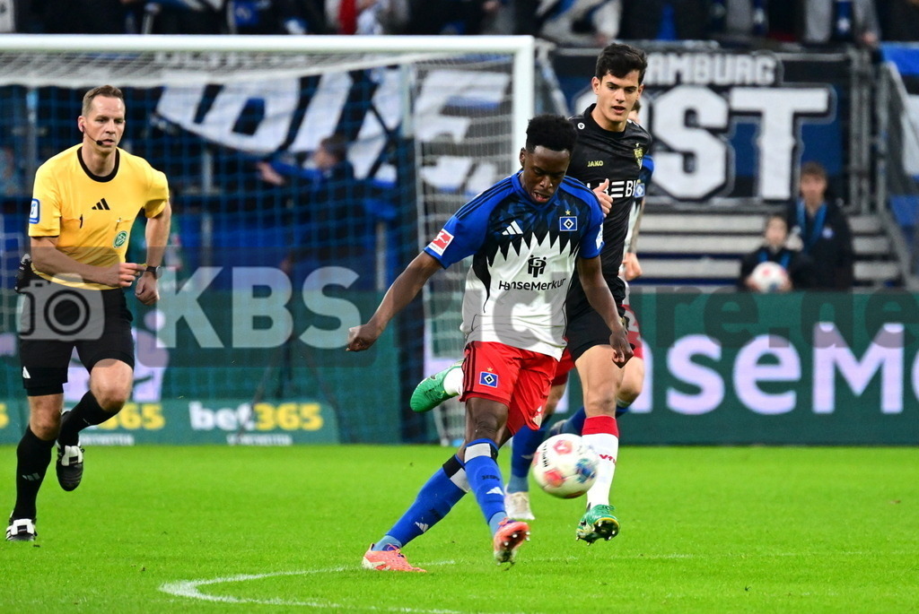 KBS Picture_HSV-Stuttgart_025 | Sambi Lokonga Albert Sambi (HSV) ,Sportplatz :  Volksparkstadion, - Realisiert mit Pictrs.com
