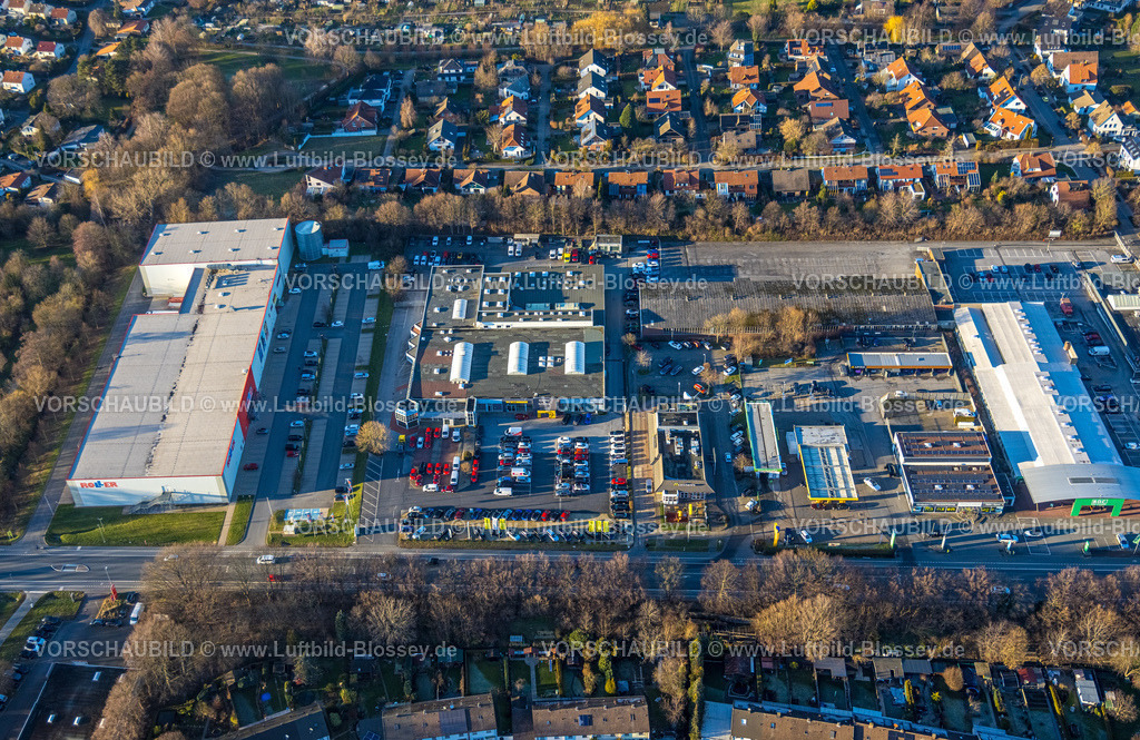 Soest230206282 | Luftbild, Einkaufszentrum Werler Landstraße, Soest, Soester Börde, Nordrhein-Westfalen, Deutschland