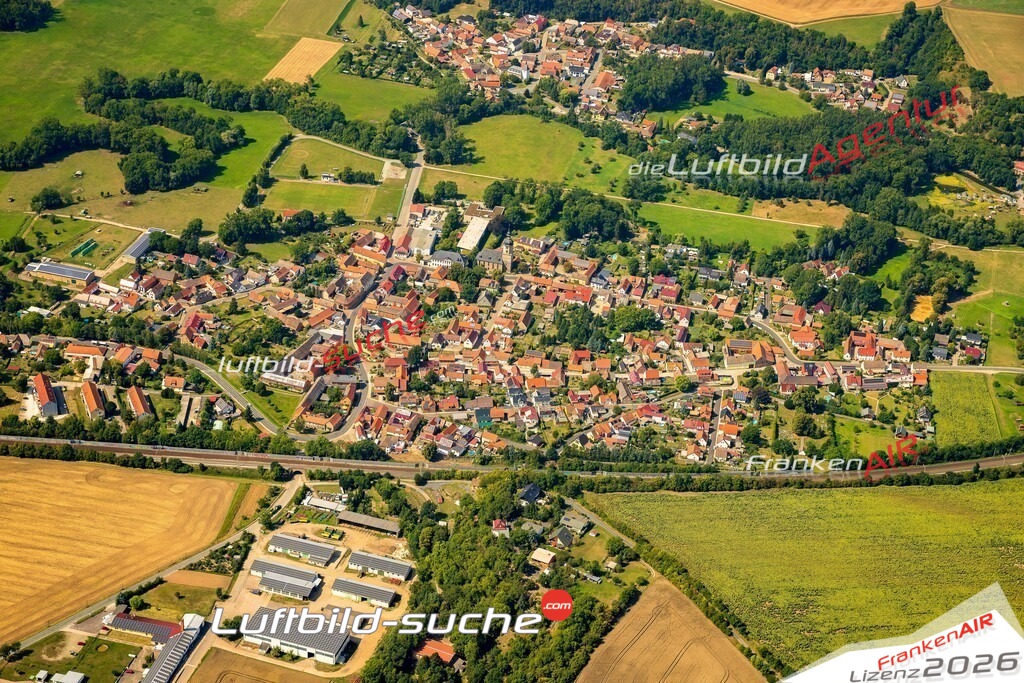 Luftaufnahme von  - Die Luftaufnahme wurde 2025 vom UL-Flugzeug heraus erstellt ( keine Drohne ) - Hochauflösende Luftaufnahme - für professionelle Ausdrucke geeignet.Hier alle&nbsp;Infos zur Lizenzierung der LuftaufnahmeWir fliegen auch dieses Jahr wieder in Ihre Region um Luftbilder zu erstellen.- Luftbild anfragen