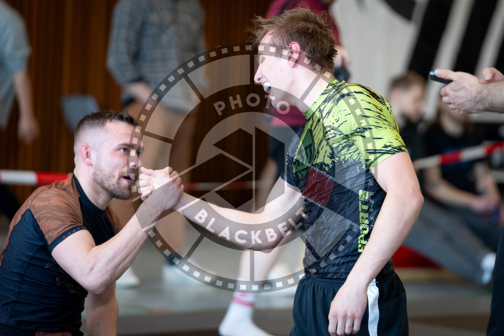 20240309PBB4587 | Fighters compete during the International Luta Livre (ILLCS) Spring Championship in Hannover, Germany, on March 9, 2024.