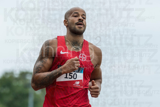 Para Heimspiel 7.0; Leverkusen, 18.07.2026 | LEVERKUSEN, GERMANY - JULY 18, 2026 : Leon Schaefer (GER/TSV Bayer 04 Leverkusen) competing in the 100m during the Para Heimspiel 7.0 at Fritz Jacobi Sports Complex on July 18, 2026 in Leverkusen, Germany.
