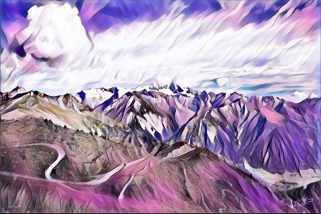 Großglockner ln clouds | Künstler/in Member of AKM/austromechana. Troubadour. 2026 a fascinating journey began with Tatjana my AI muse✨ METISSIREN set sails and left the harbor ⛵