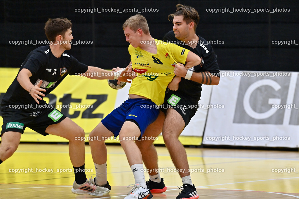 HSG Holding Graz vs. SC Ferlach Future Team 16.9.2022 | #24 SCHIMMEL Florian, #8 KNAPP Simon, #3 SCHMID Lukas
